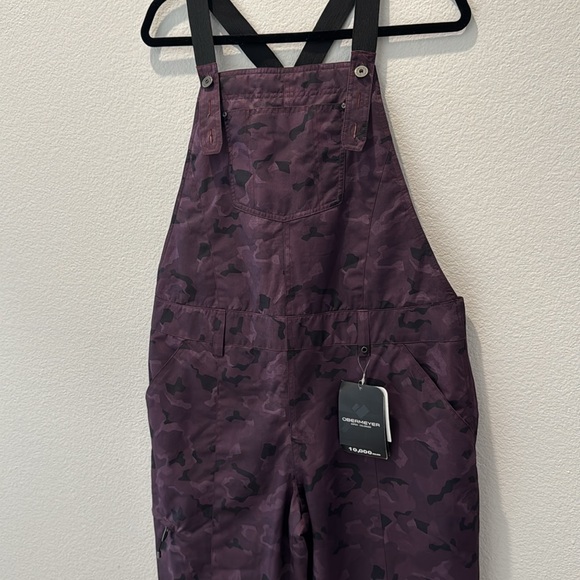 Obermeyer ski bibs women's 14-tall NWT - Picture 1 of 16